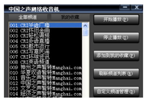 中国之声网络收音机