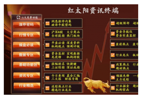 红太阳资讯终端