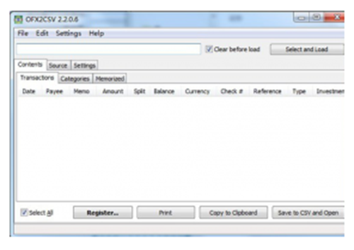 OFX2CSV