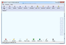 MEGA(分子进化遗传分析软件) v7.0.26官方版(附教程)