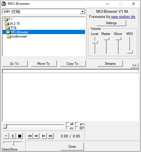 MCI-Browser(音频播放器) v1.84官方版