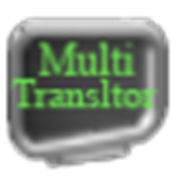 Multi Translator 1.5绿色版 srt字幕翻译 