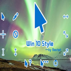 win10 style 微软蓝鼠标指针 v1.0 最新版