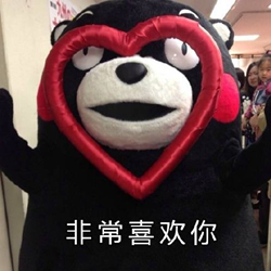 熊本熊520表白表情包 高清无水印版