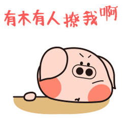 吃货猪夯夯qq表情包 完整版
