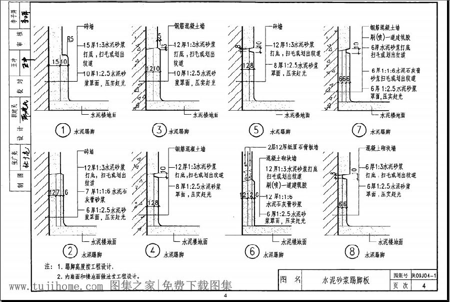 陕09j04 1图集