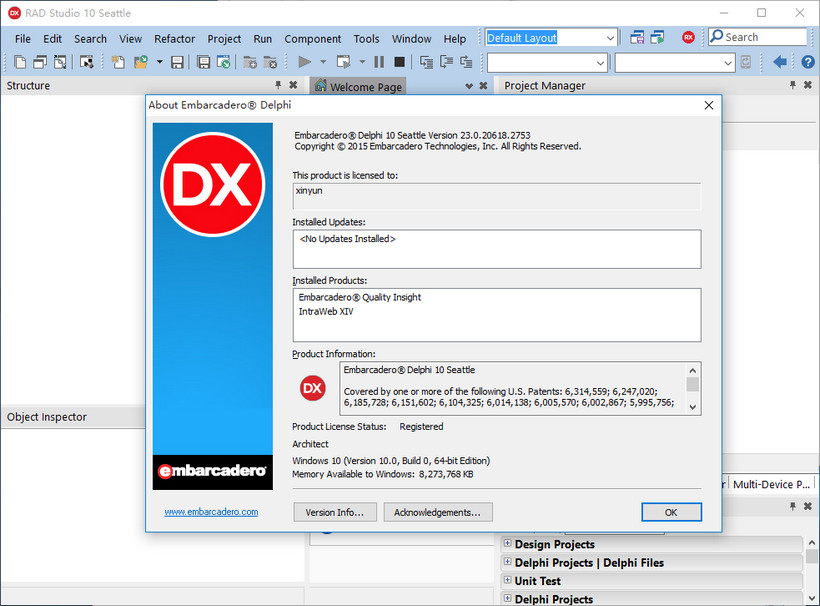 delphi xe10破解版