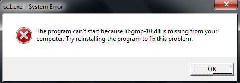 libgmp10.dll文件