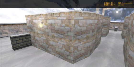 cs1.6雪地地图