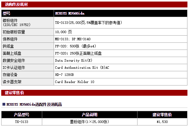 京瓷ECOSYS M3560idn打印机驱动