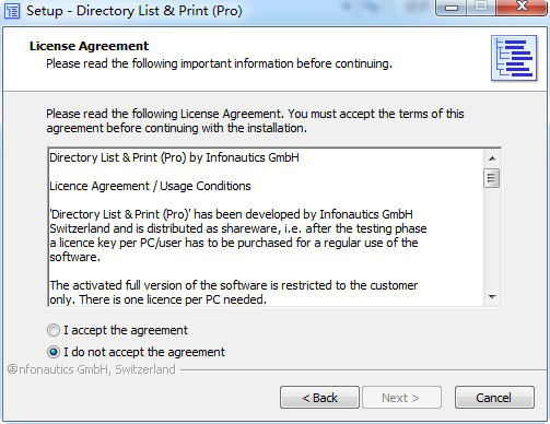 Directory List Print