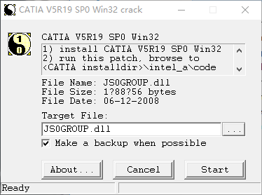 catia v5r19破解文件
