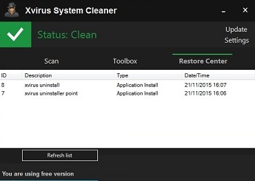Xvirus Personal Cleaner破解版