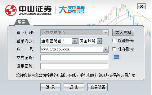 中山证券独立委托大智慧版