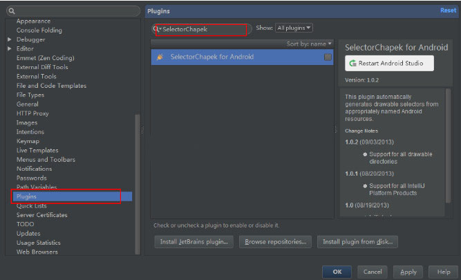 SelectorChapek for Android