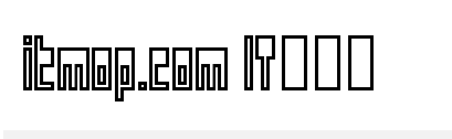 bm_utopia字体