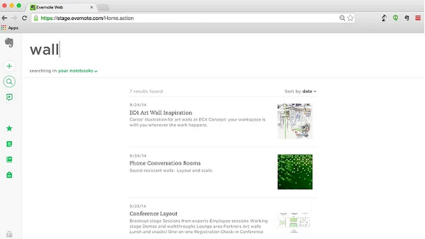 chrome evernote web
