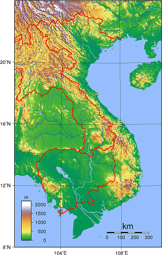 越南中文地图