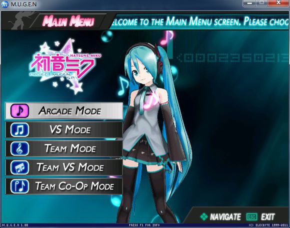 mugen初音主程序