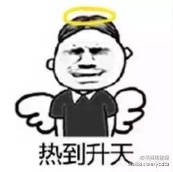 热到变形表情包