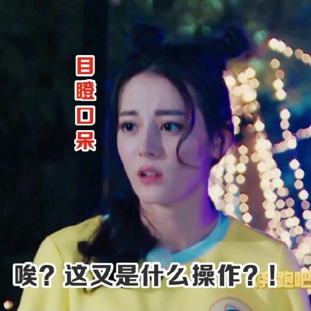 迪丽热巴跑男表情包