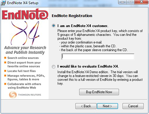 endnote x4下载