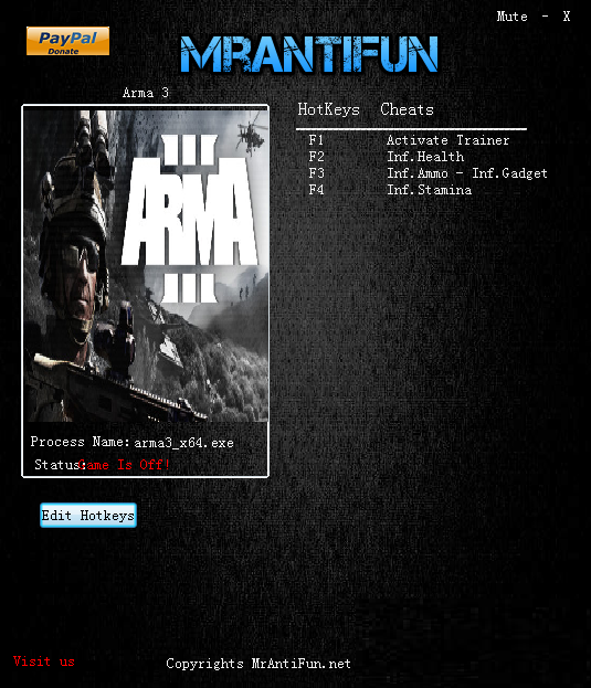 arma3修改器
