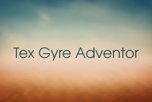 tex gyre adventor