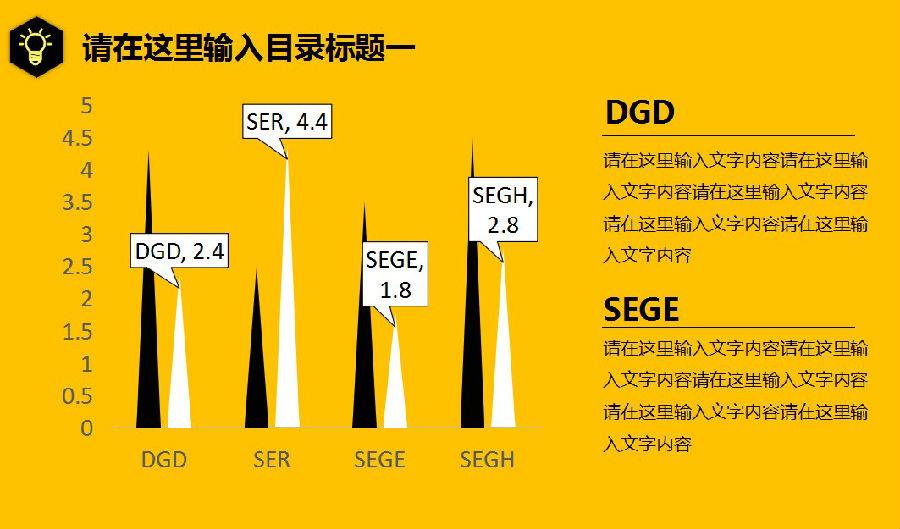 简洁的ppt模板流程图