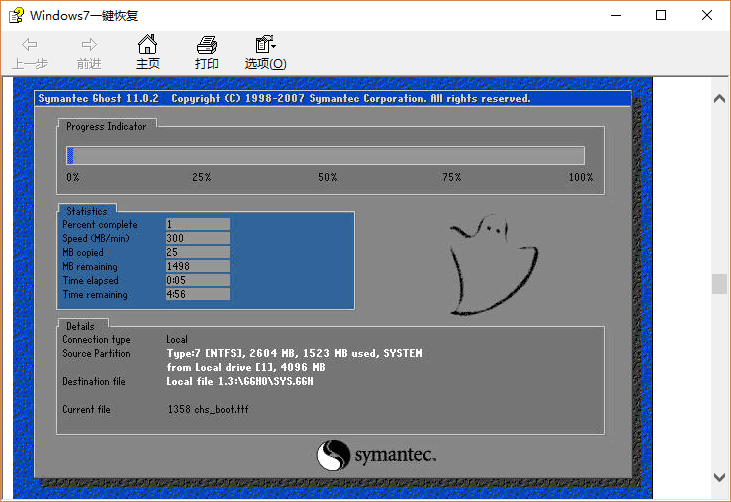 Windows7一键恢复