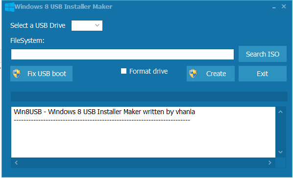 win8 usb installer