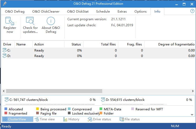 O＆O Defrag Pro