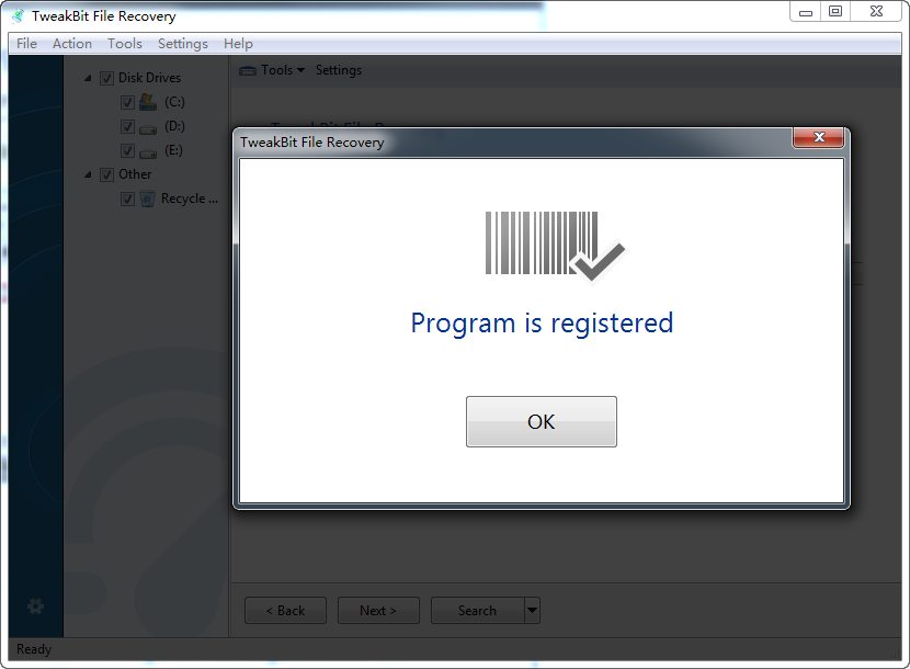 TweakBit File Recovery破解版