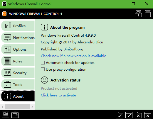 Windows Firewall Control