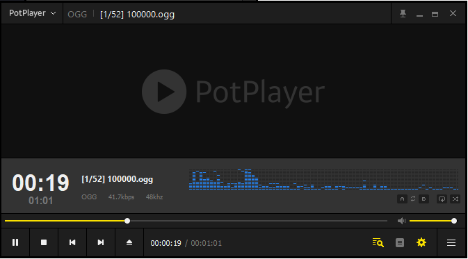potplayer mini播放器