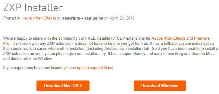 zxp installer