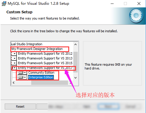 Mysql for Visual Studio