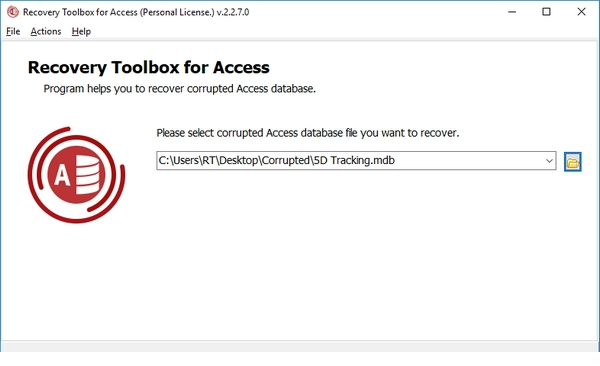 Recovery Toolbox for Access