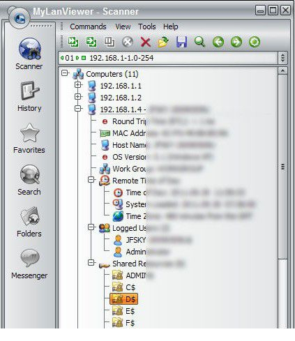 mylanviewer(局域网扫描工具)
