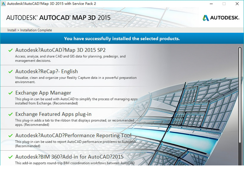 autocad map 3d 2017中文