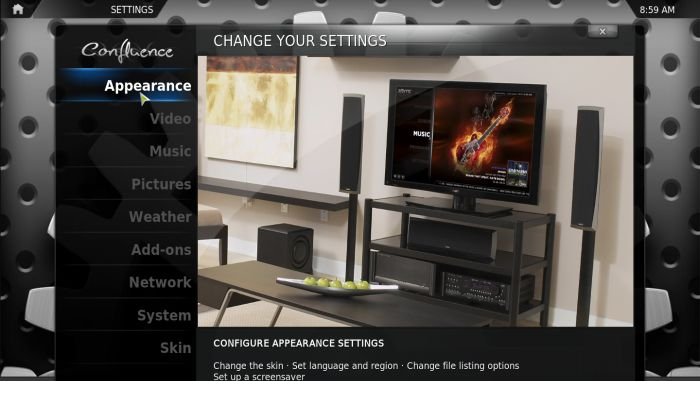 XBMC Media Center(XBOX平台的媒体中心)