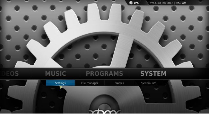 XBMC Media Center(XBOX平台的媒体中心)