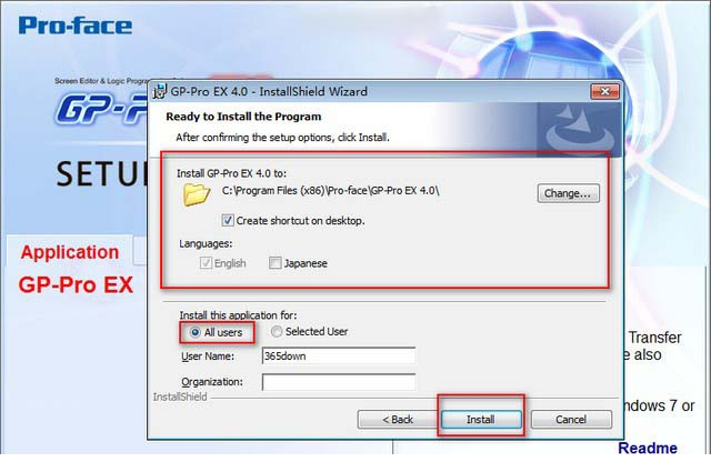 GP Pro EX v4.0经常用的软件安装汉化详细图文教程