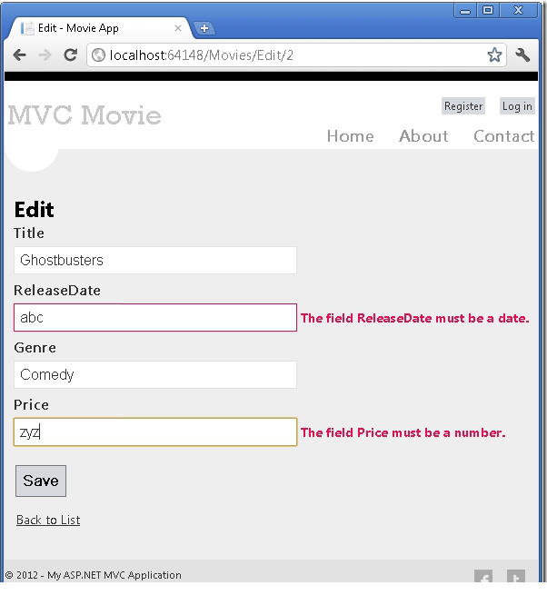 ASP.NET MVC4入门教程