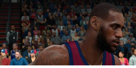 NBA2K18詹姆斯面补