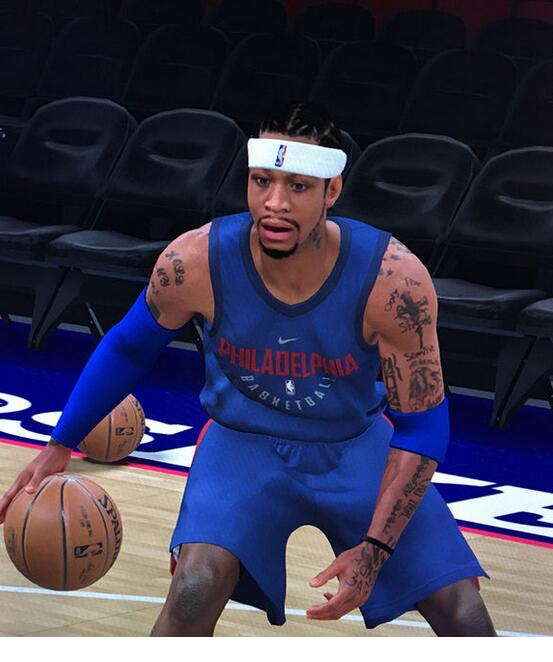NBA2K18艾弗森面补下载