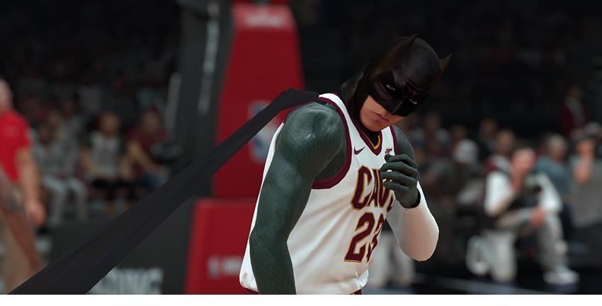 NBA2K18蝙蝠侠面具MOD