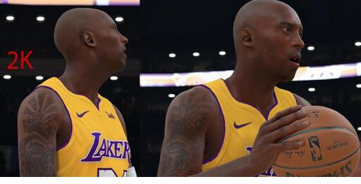 NBA2K18MC科比面补