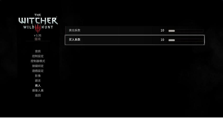 巫师3年度版商人mod