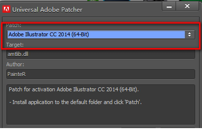 Illustrator CC 2015破解版安装说明